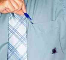 Come rimuovere le macchie di penna da abbigliamento