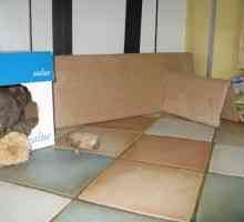 Giocattoli coniglio: tunnel di cartone fatta in casa