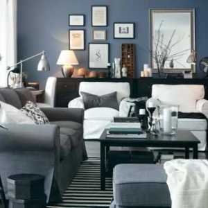 Come decorare un salotto con mobili grigio