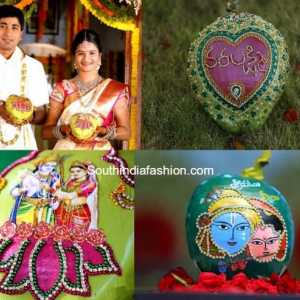 Come decorare noce di cocco per il matrimonio indiano