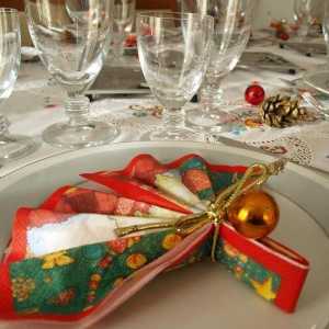 Come decorare il vostro tavolo da pranzo per Natale