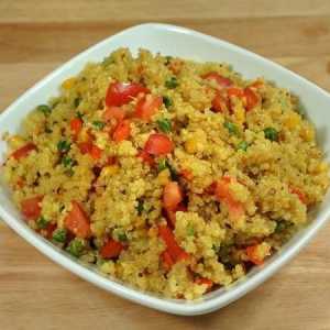 Come rendere quinoa con verdure
